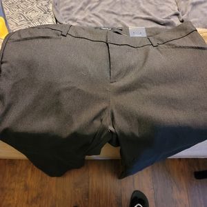 Torrid women's dress pants. Charcoal size 20. Brand new with tags.